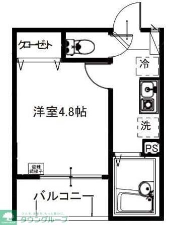 ウラノス竹ノ塚の物件間取画像
